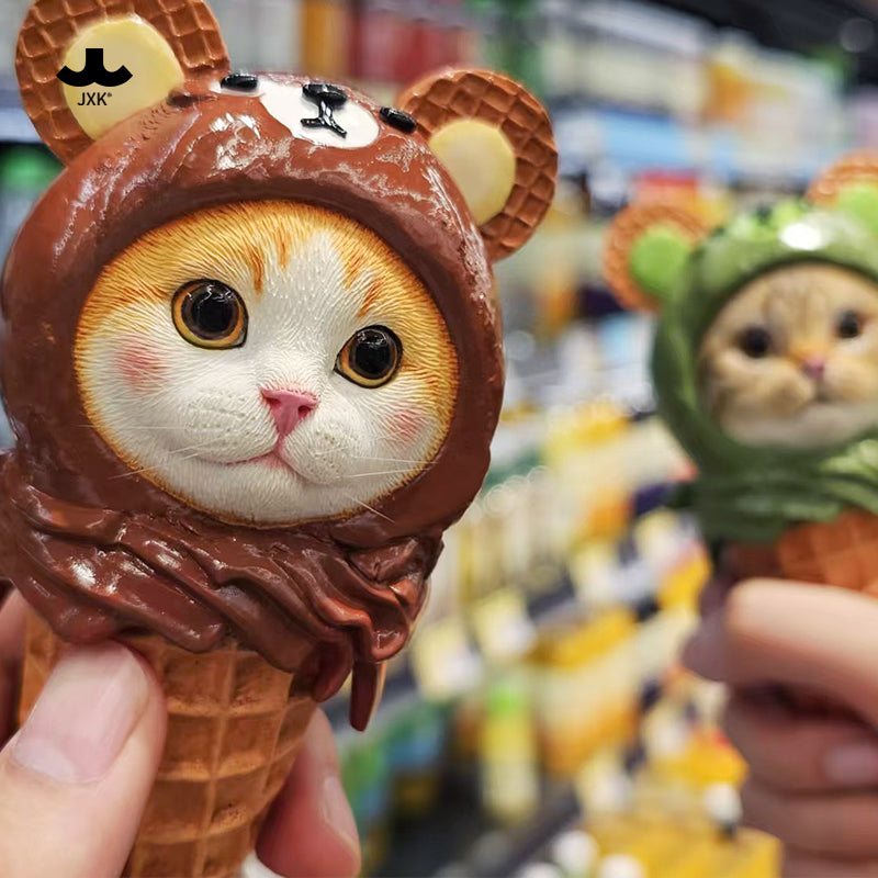JXK300 Per-sale Kitty Cone Figurine2.0 from JXK Studio