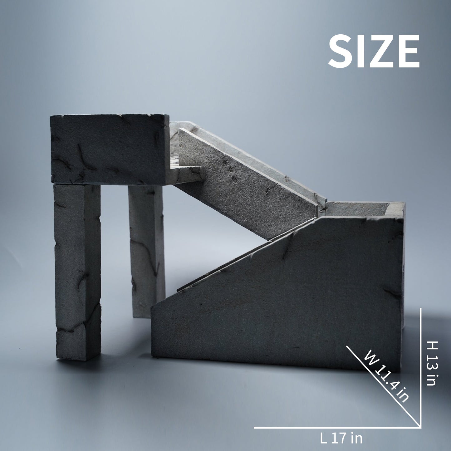 M2202 Double-layer corner staircase scene from JXK Studio