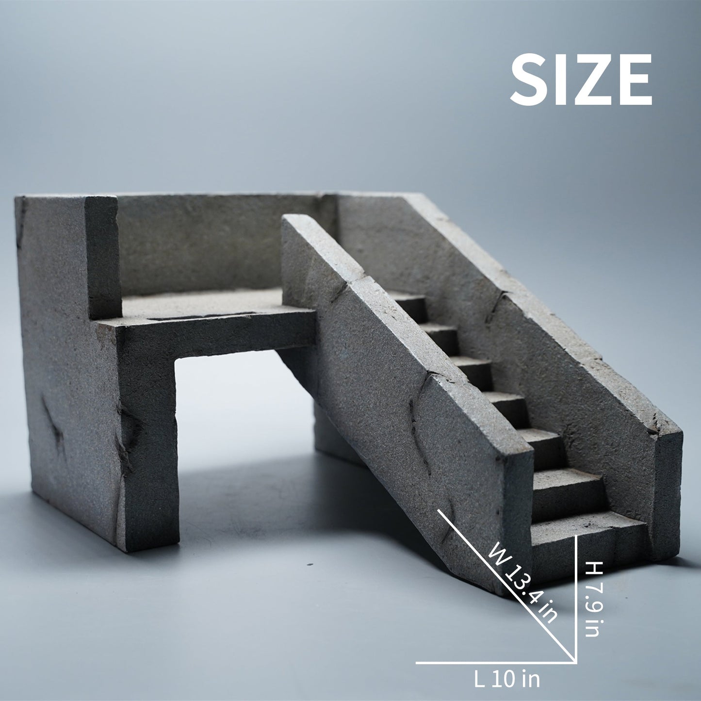 M2202 Double-layer corner staircase scene from JXK Studio