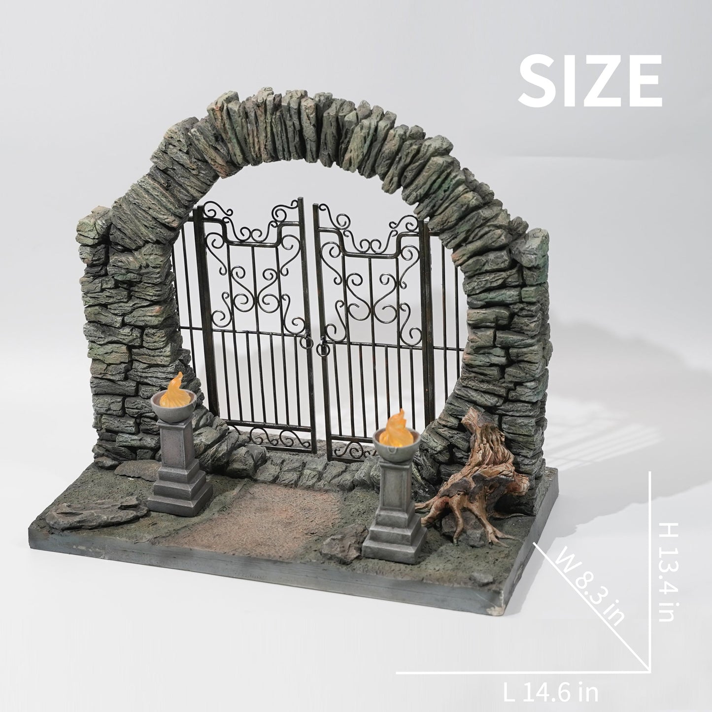 M2235 Magic gate scene for action figure can be lighted from JXK Studio