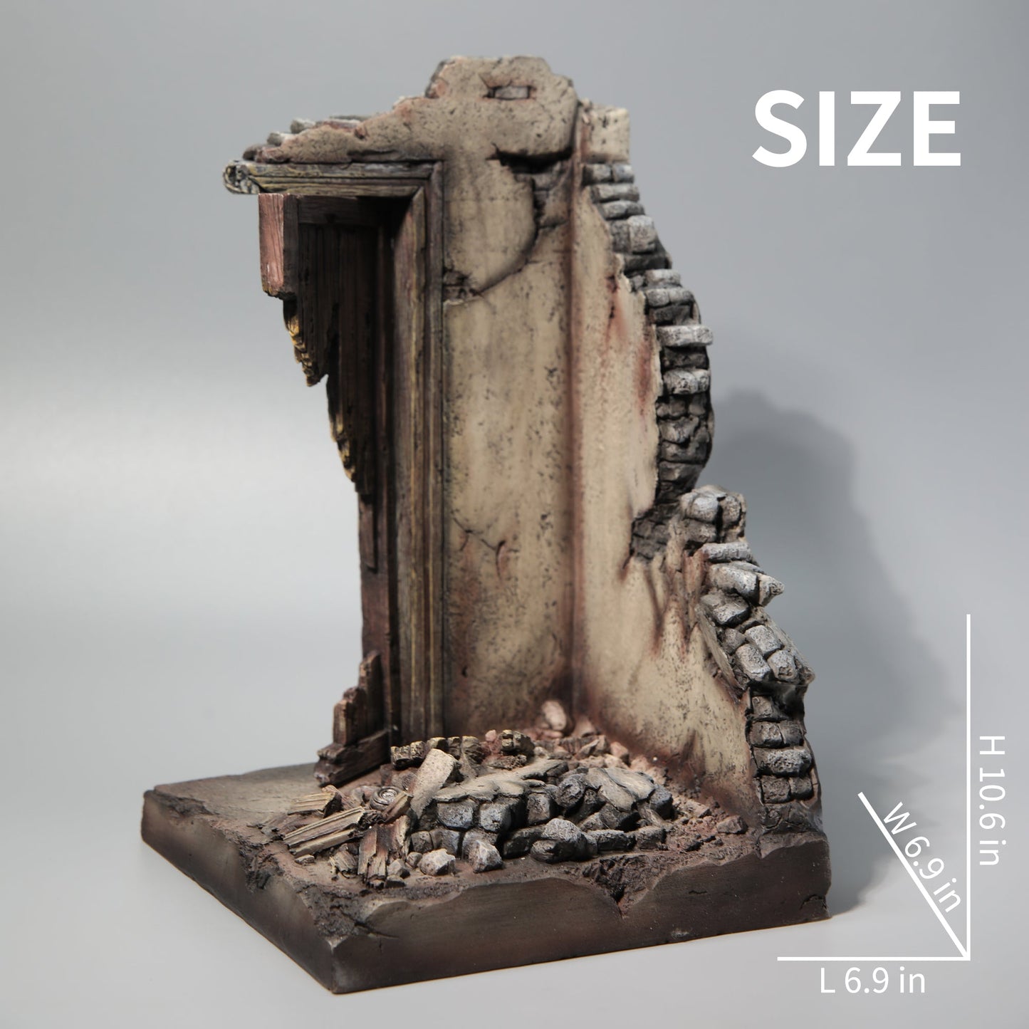 M2217 Scenes of post-war ruins for figure from JXK Studio