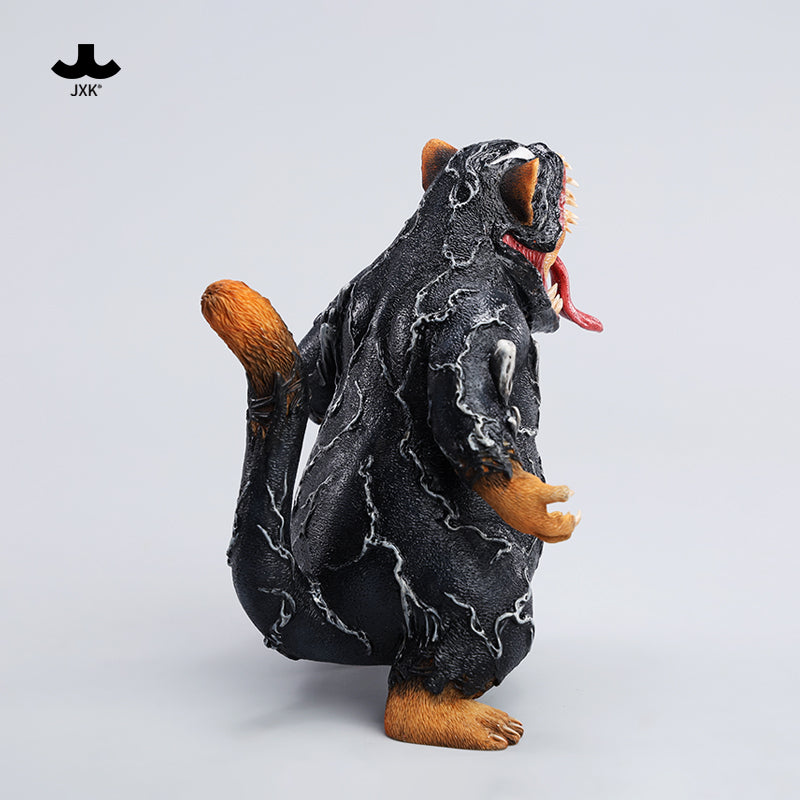 JXK251 Venom Cat Statue for Home Decor Venom Cat Figurine Venom Cat Sculpture Art Funny Cat from JXK studio