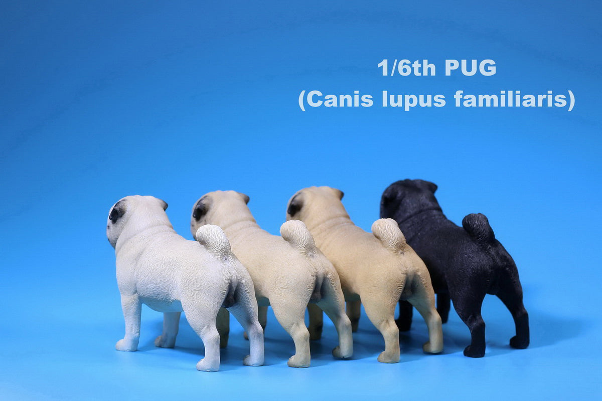 MRZ018 Pug dog figurine dog statue for dog lovers from JXK Studio