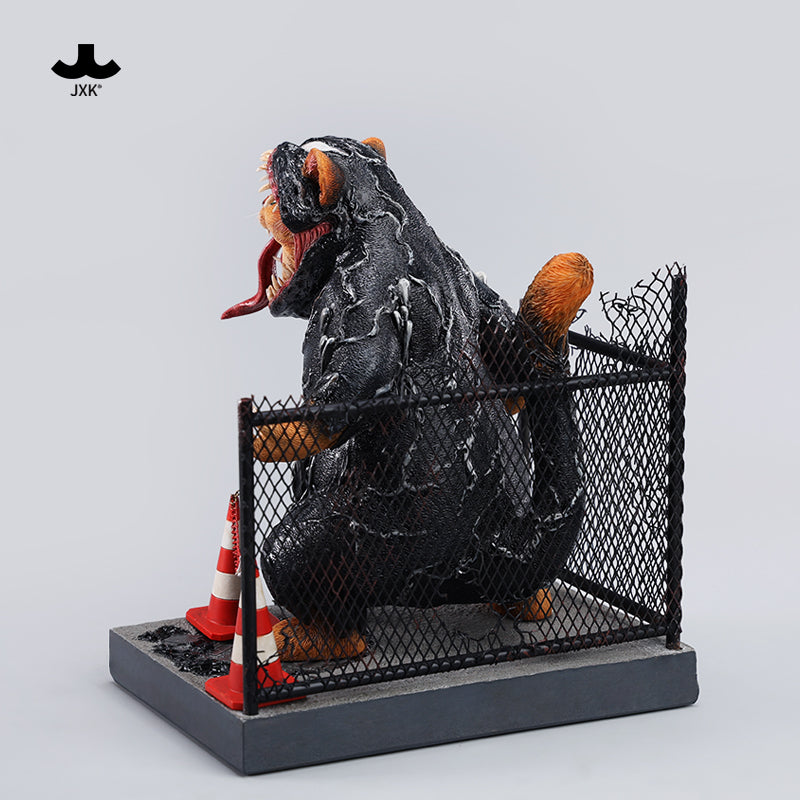 JXK251 Venom Cat Statue for Home Decor Venom Cat Figurine Venom Cat Sculpture Art Funny Cat from JXK studio