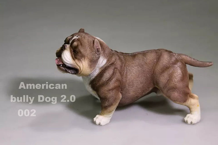 MRZ America bully dog statue dog figurine from JXK Studio
