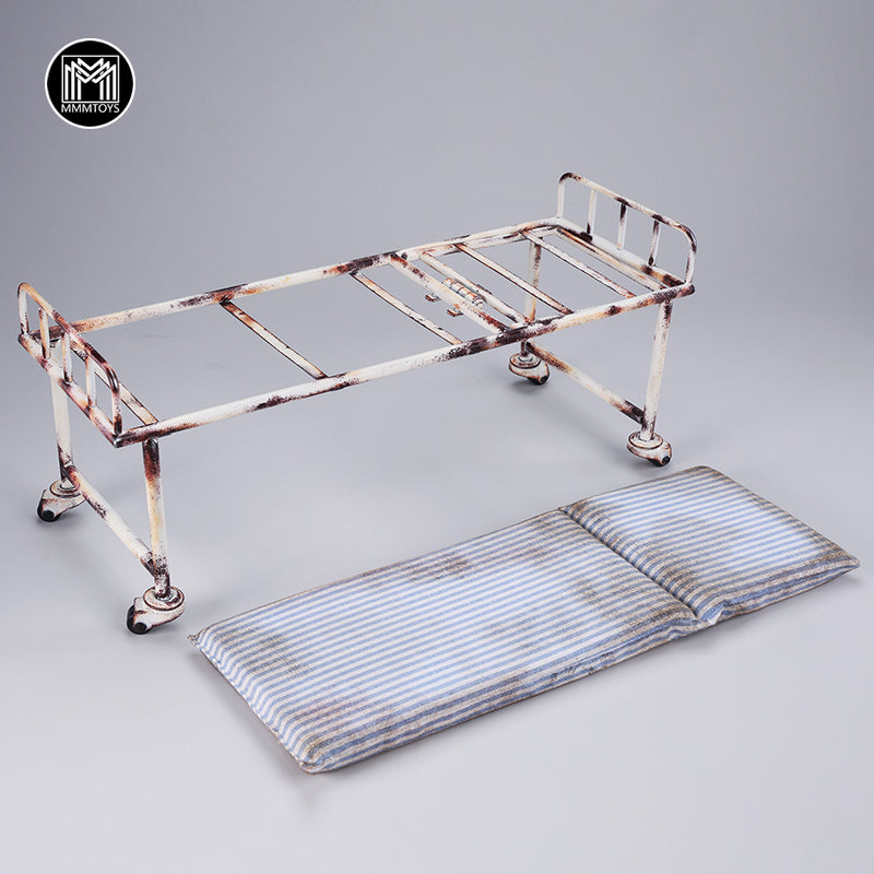 M2514 Pre-sale 1/6 Scale Abandoned Hospital Bed from JXK Studio