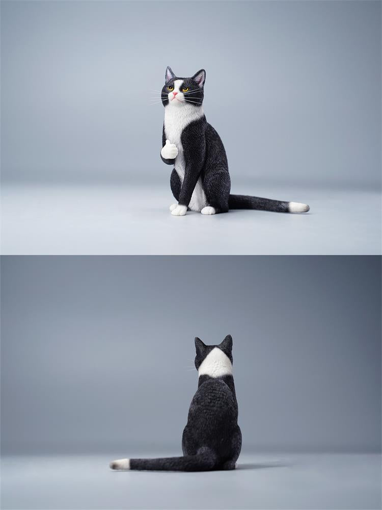 JXK112 Katzenfigur, Katzenstatue aus Kunstharz, für die Inneneinrichtung, Geschenke für Katzenliebhaber von JXK Studio