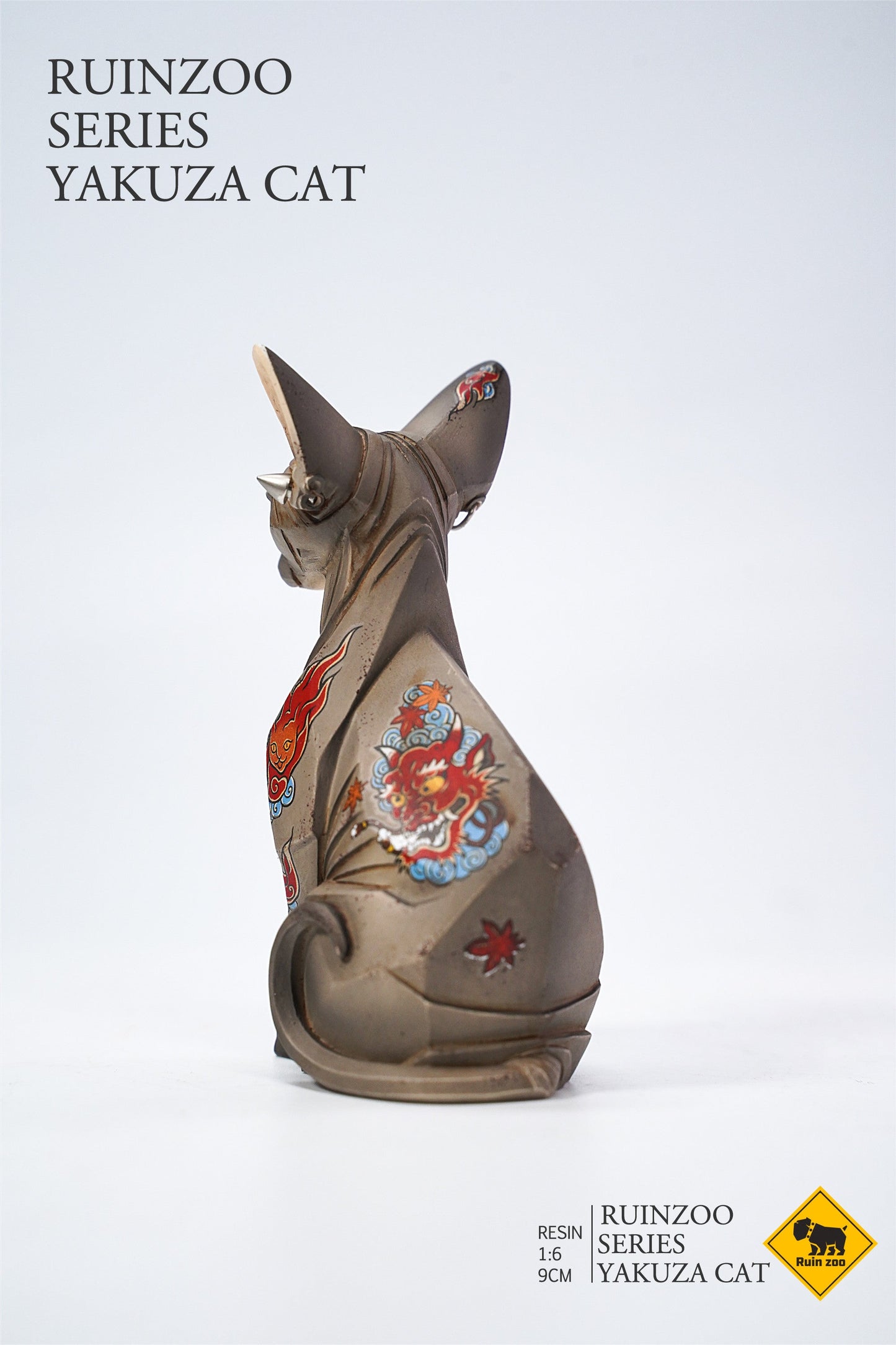 RZ2003 sphinx Cat Figurine Resin Cat Statue from JXK Studio