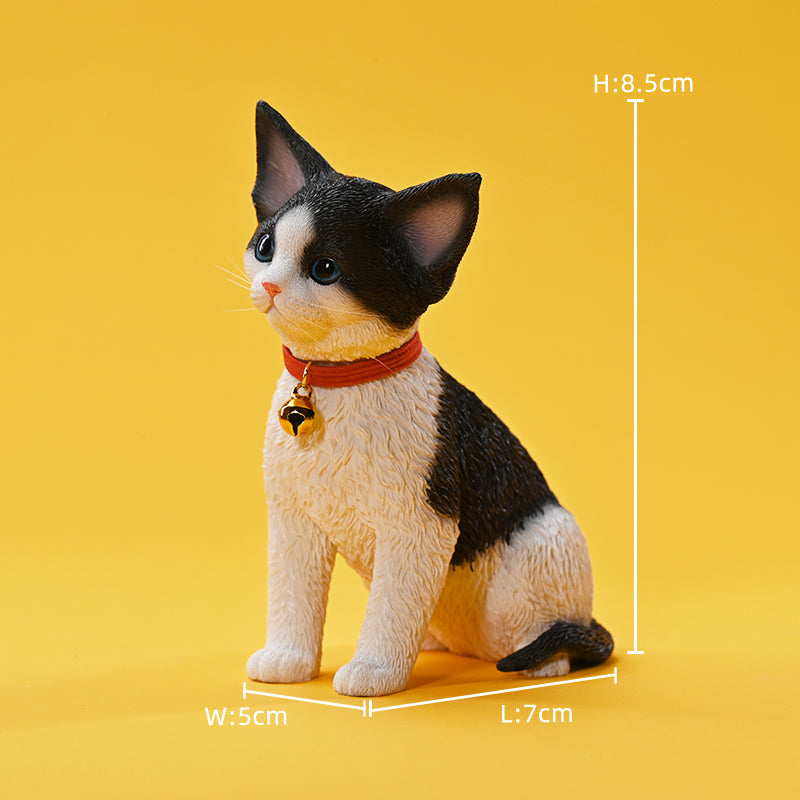 X32303 Devon Cat Figurine Resin Cat Statue from JXK Studio