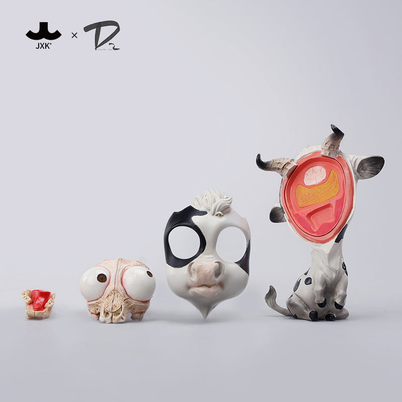 JXK-D202 Vorbestellung der Tigerfigur aus der 12 chinesischen Tierkreiszeichen-Kollektion von JXK Studio