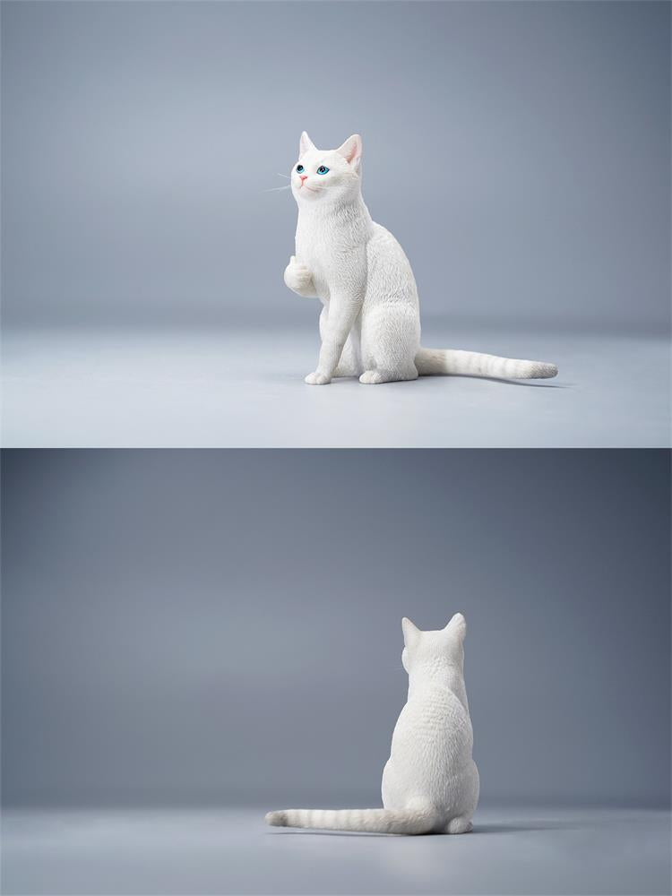 JXK112 Katzenfigur, Katzenstatue aus Kunstharz, für die Inneneinrichtung, Geschenke für Katzenliebhaber von JXK Studio