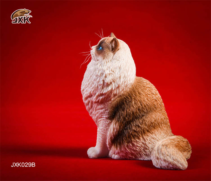 JXK029 Ragdoll Cat Figurine Resin Cat Statue Home Decor for Cat Lover Gifts for Cat Lovers from JXK Studio