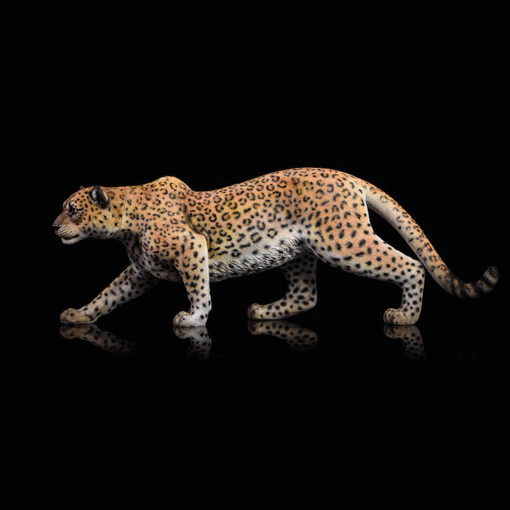 JXK009 Resin Leopard Statue, Black Panther Statue Gift for Animal Lovers from JXK Studio