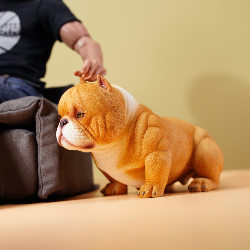 JXK124 America Bully Mini Dog Decorations for Dog Lovers from JXK Studio