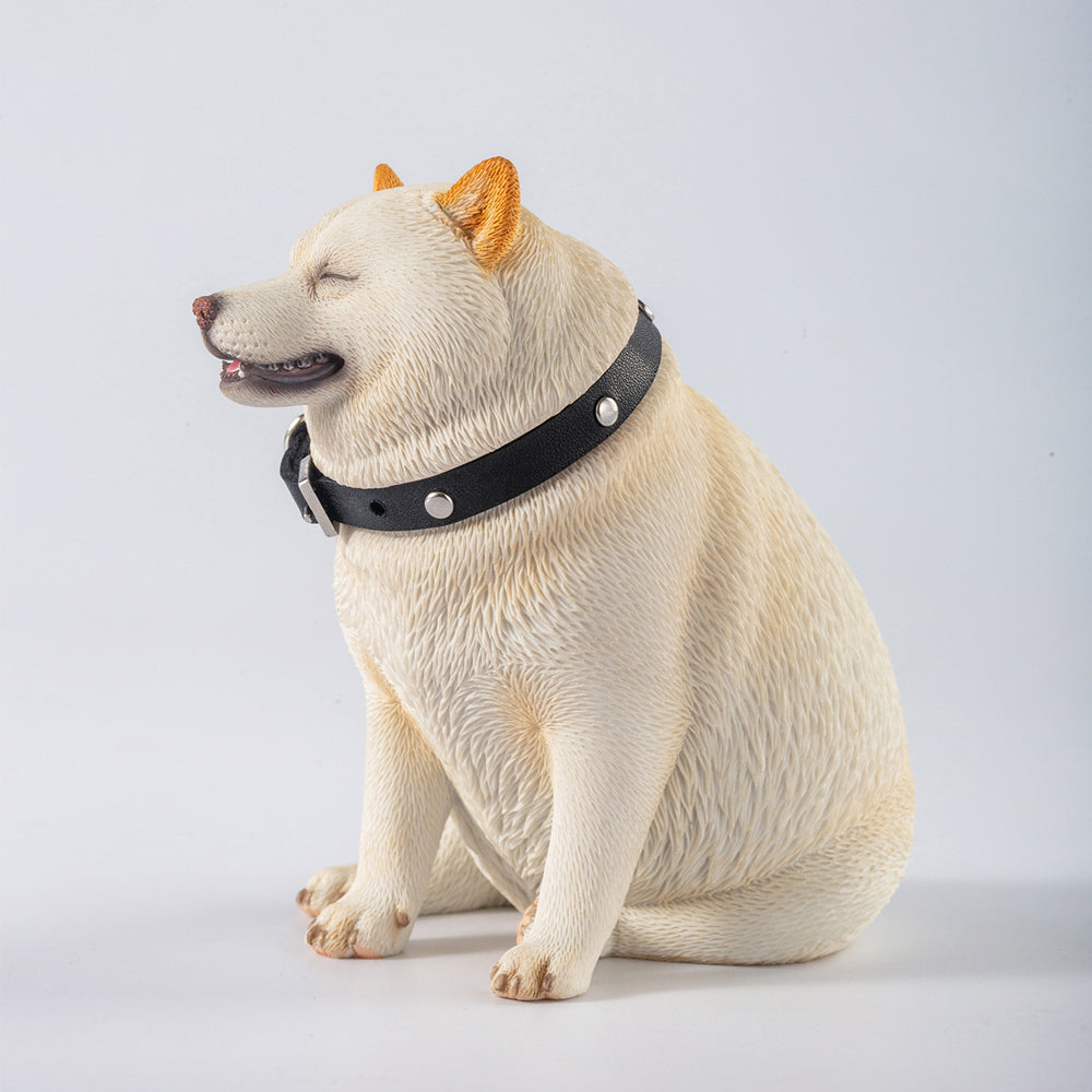 JXK102 Shiba Inu Decor, Chubby Shiba Inu sitting obediently, Gift for Dog Lover from JXK Studio