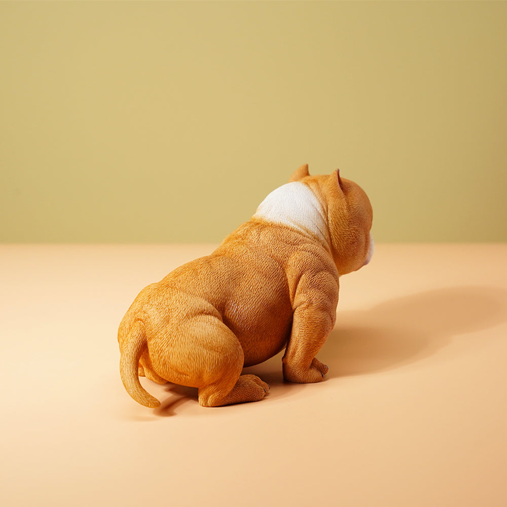JXK124 America Bully Mini Dog Decorations for Dog Lovers from JXK Studio