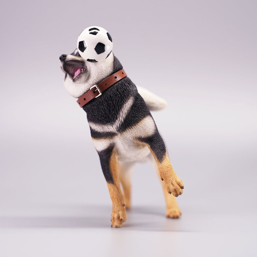 JXK072 Shiba Inu Dekor, süßer Fußball-Shiba Inu, Geschenk für Shiba Inu-Liebhaber von JXK Studio