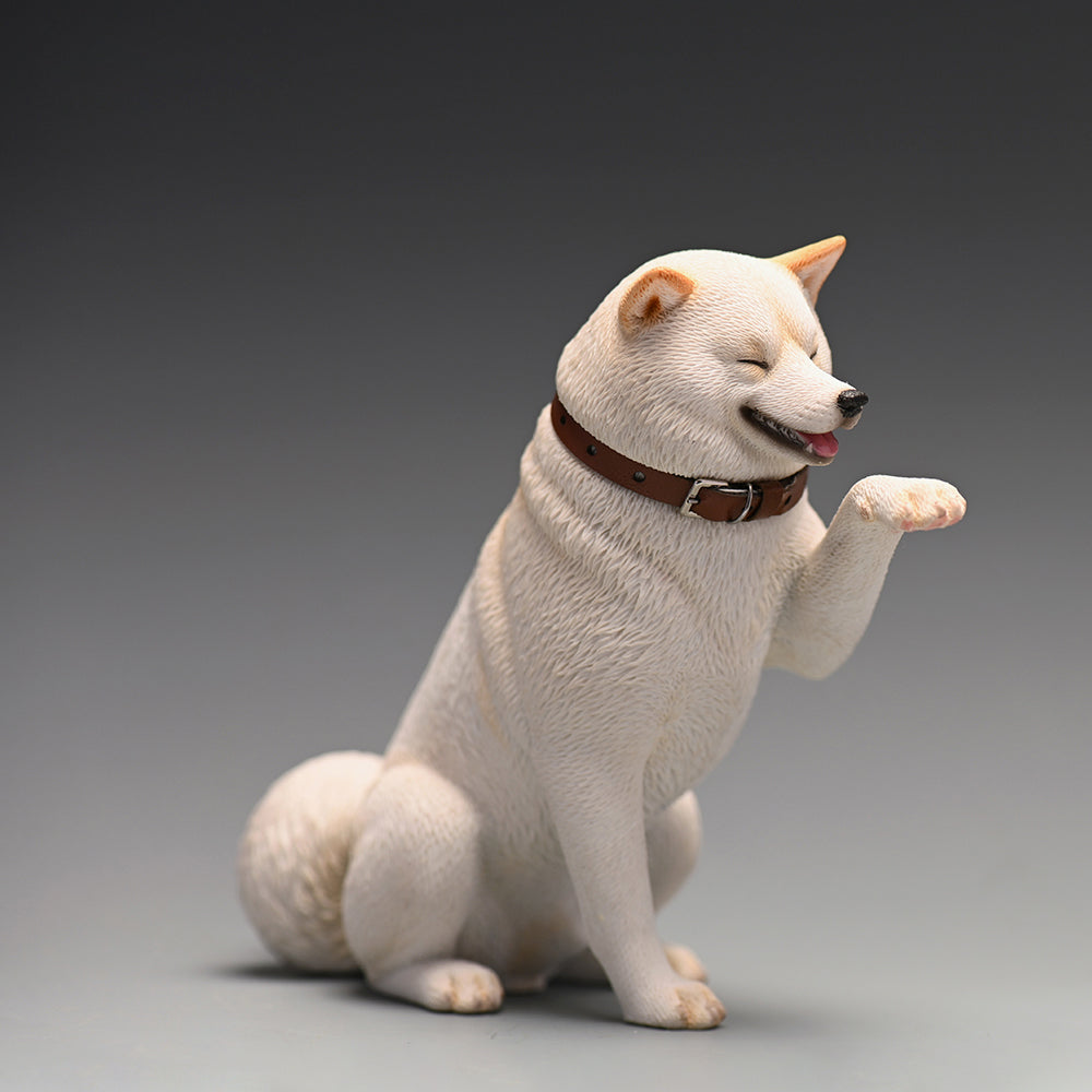 JXK114 Shiba Inu Decor, Lovely Shiba Inu Sitting Obediently, Gift for Shiba Inu Lover from JXK Studio