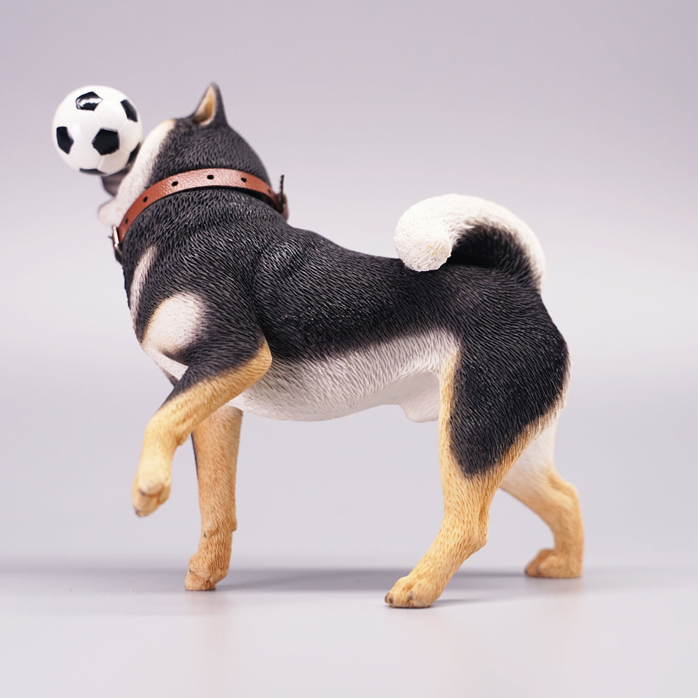 JXK072 Shiba Inu Dekor, süßer Fußball-Shiba Inu, Geschenk für Shiba Inu-Liebhaber von JXK Studio