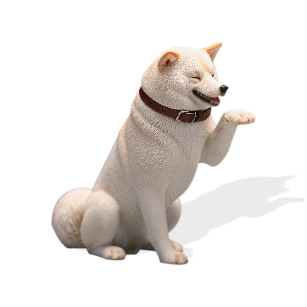 JXK114 Shiba Inu Decor, Lovely Shiba Inu Sitting Obediently, Gift for Shiba Inu Lover from JXK Studio