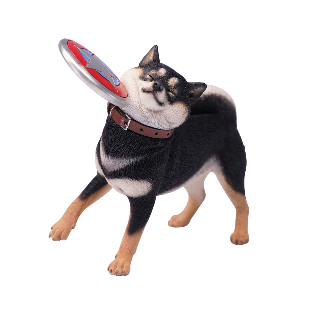 JXK071 Shiba Inu Decor, Lovely Frisbee Shiba Inu, Gift for Shiba Inu Lover from JXK Studio