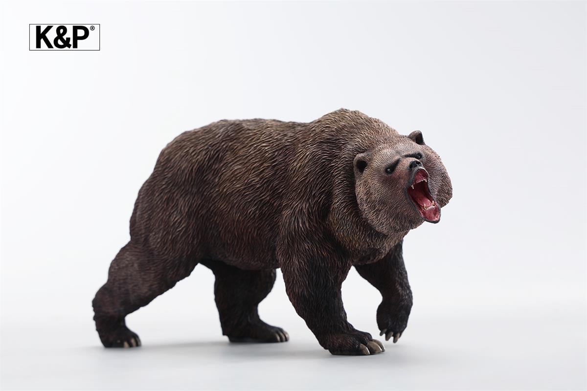 PK2401 Bear and Wolf statue for home decor from JXK Studio