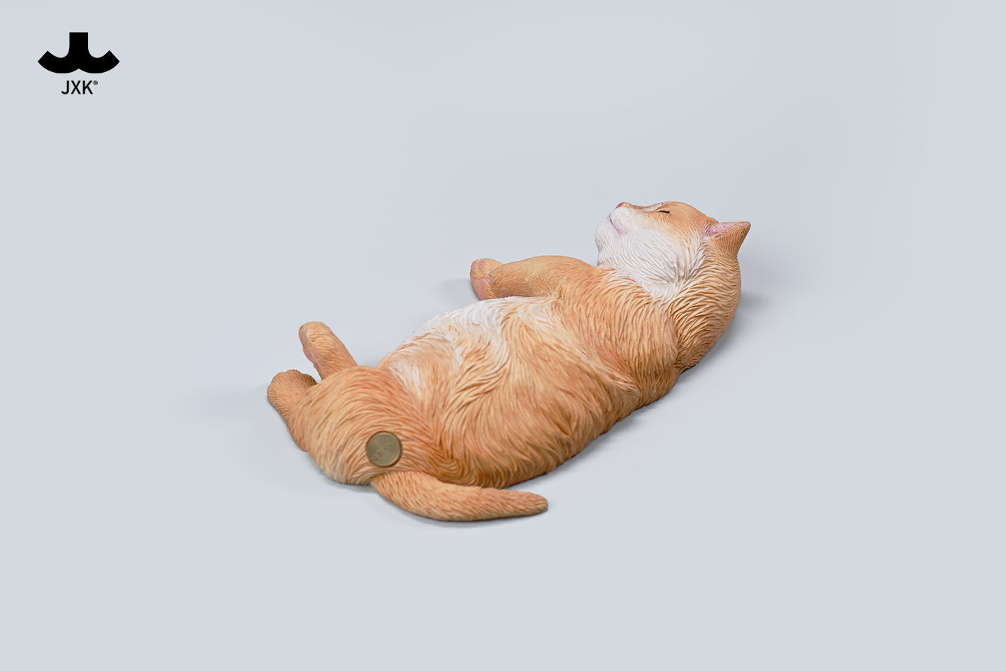 JXK202 Katzenfigur, Katzenstatue aus Kunstharz für den Schreibtisch von JXK Studio