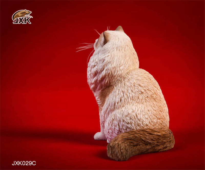 JXK029 Ragdoll Cat Figurine Resin Cat Statue Home Decor for Cat Lover Gifts for Cat Lovers from JXK Studio