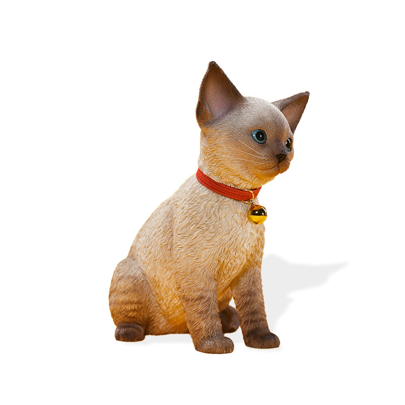X32303 Devon Cat Figurine Resin Cat Statue from JXK Studio