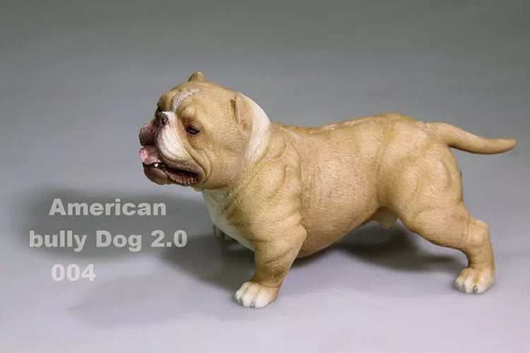MRZ America bully dog statue dog figurine from JXK Studio