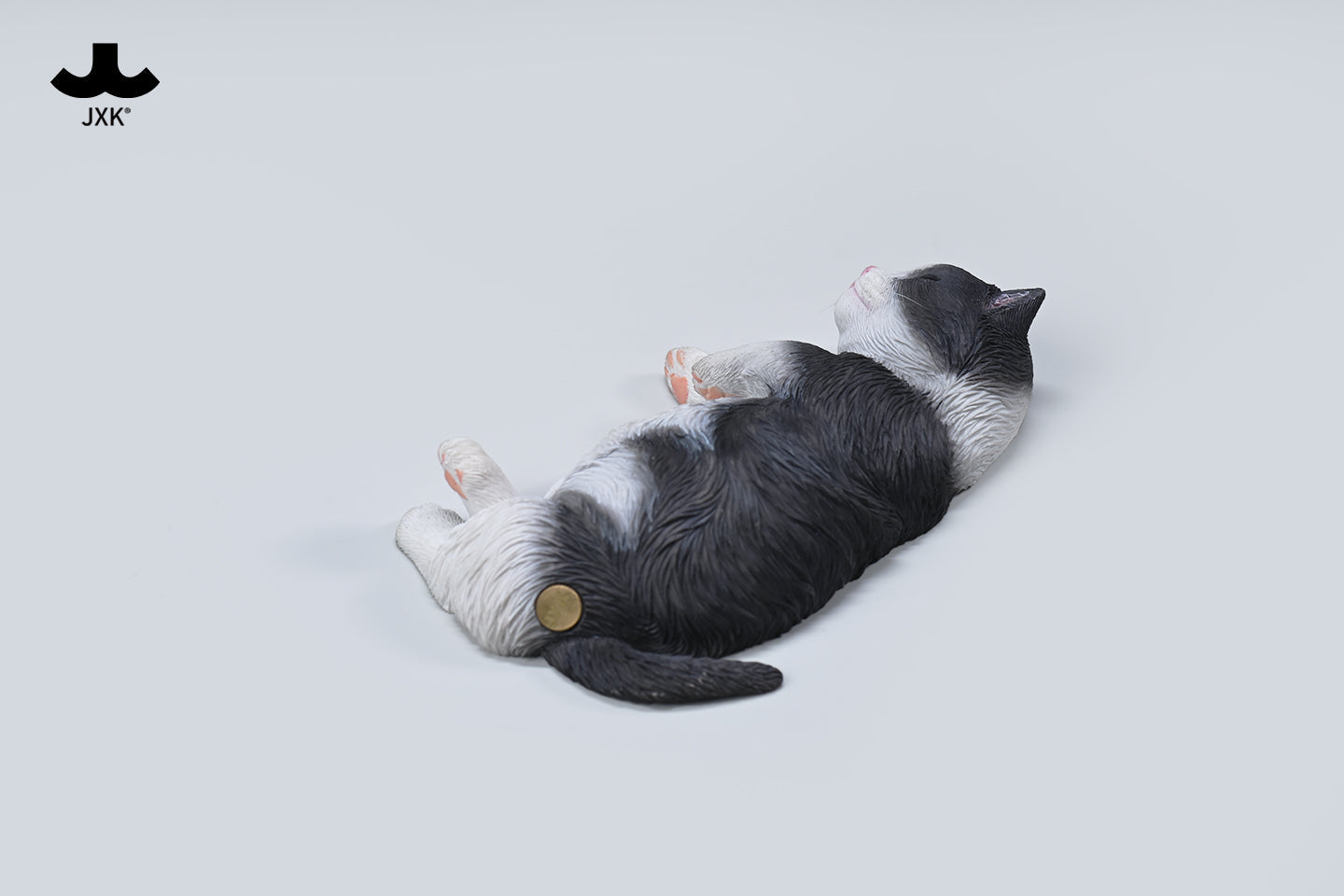 JXK202 Katzenfigur, Katzenstatue aus Kunstharz für den Schreibtisch von JXK Studio