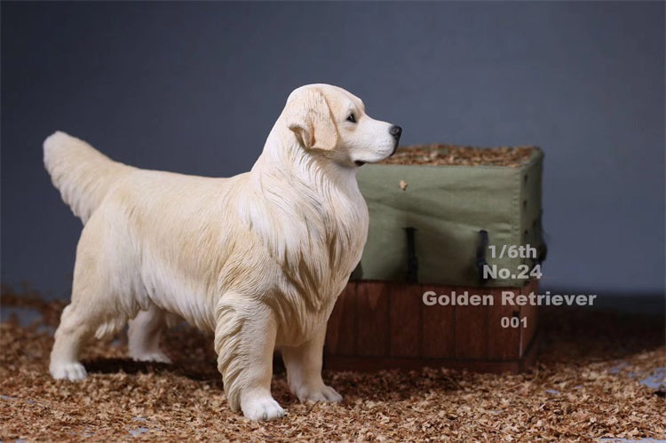 MRZ024 Golden Retriever Hundefigur von JXK Studio