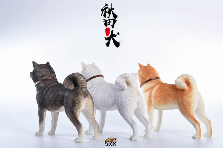 JXK007 Akita dog figurine dog statue for home decor gift for dog lovers from JXK Studio