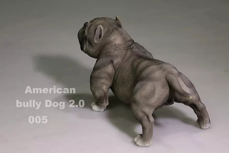 MRZ America bully dog statue dog figurine from JXK Studio