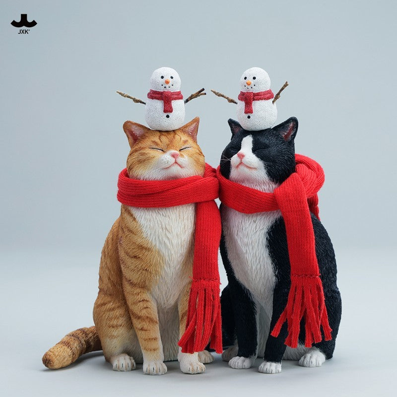 JXK349 Pre-sale Warm Cat in Winter Corner from JXK Studio
