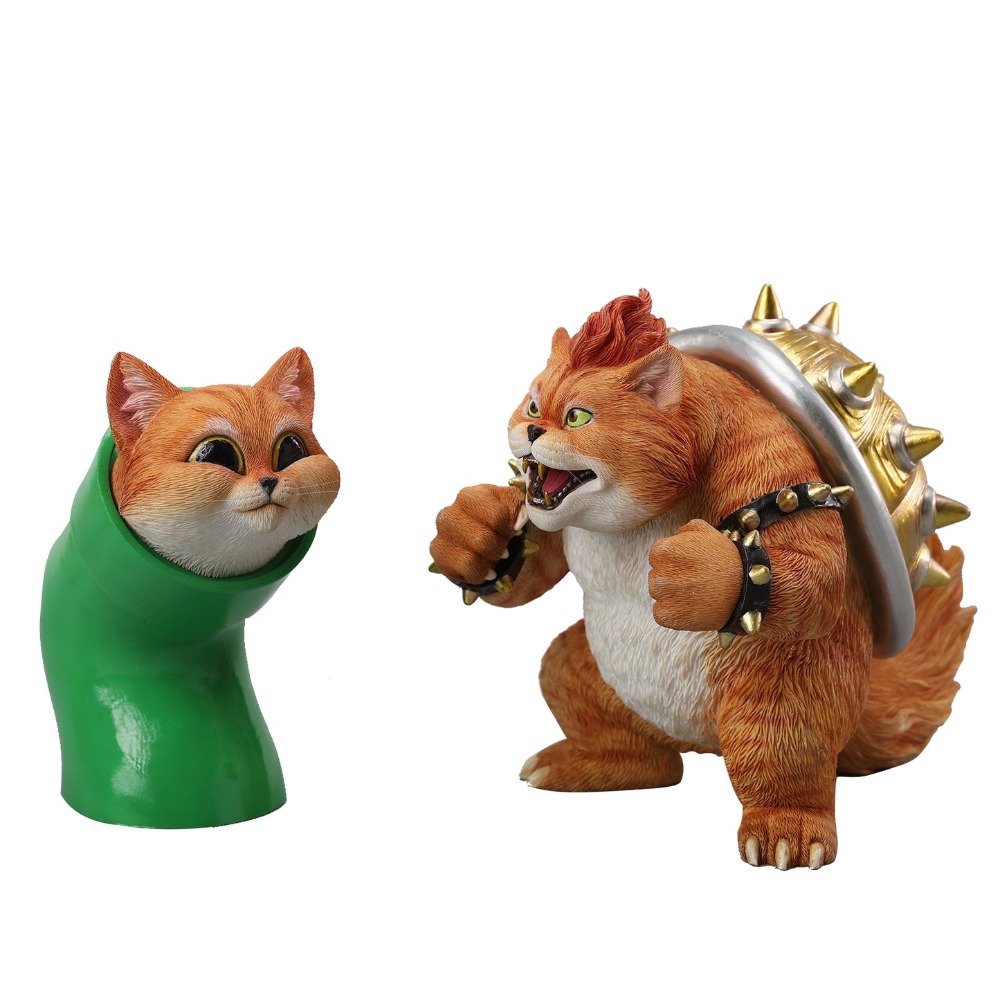 JXK257 Koopacat-Statue für die Inneneinrichtung, Katzenskulptur, Geschenk für Männer, coole Katzenfigur für Katzenliebhaber von JXK Studio
