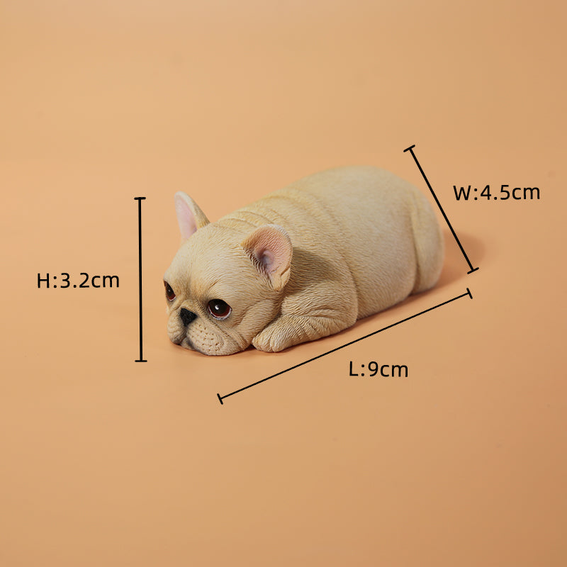 JS2217 Resin Bread French Bulldog Decor from JXK Studio