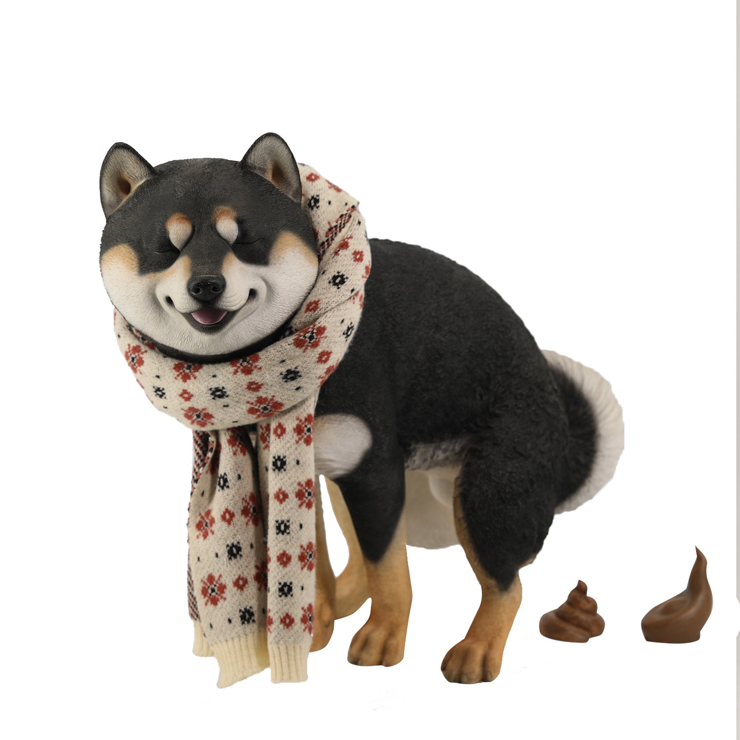 JXK220 1/1Half Squatting Shiba lnu from JXK Studio