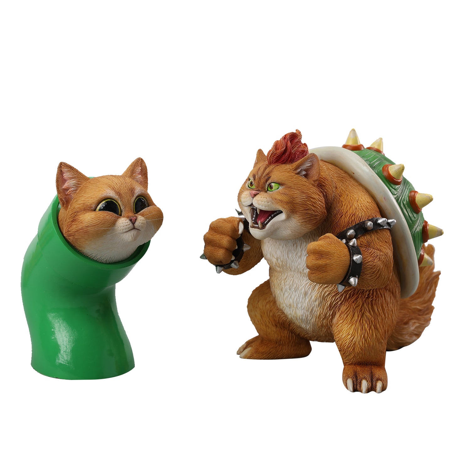 JXK257 Koopacat-Statue für die Inneneinrichtung, Katzenskulptur, Geschenk für Männer, coole Katzenfigur für Katzenliebhaber von JXK Studio