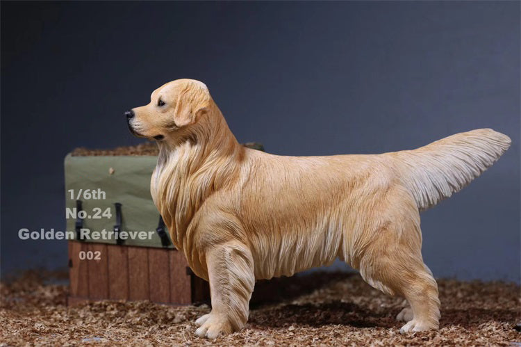 MRZ024 Golden Retriever Hundefigur von JXK Studio