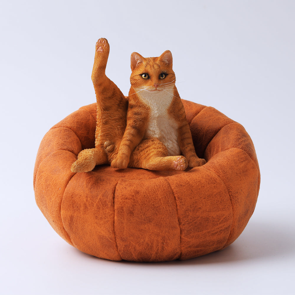 JXK056 Die faule Katze auf dem Sofa, das Geschenk der Liebe 4.0 von JXK Studio