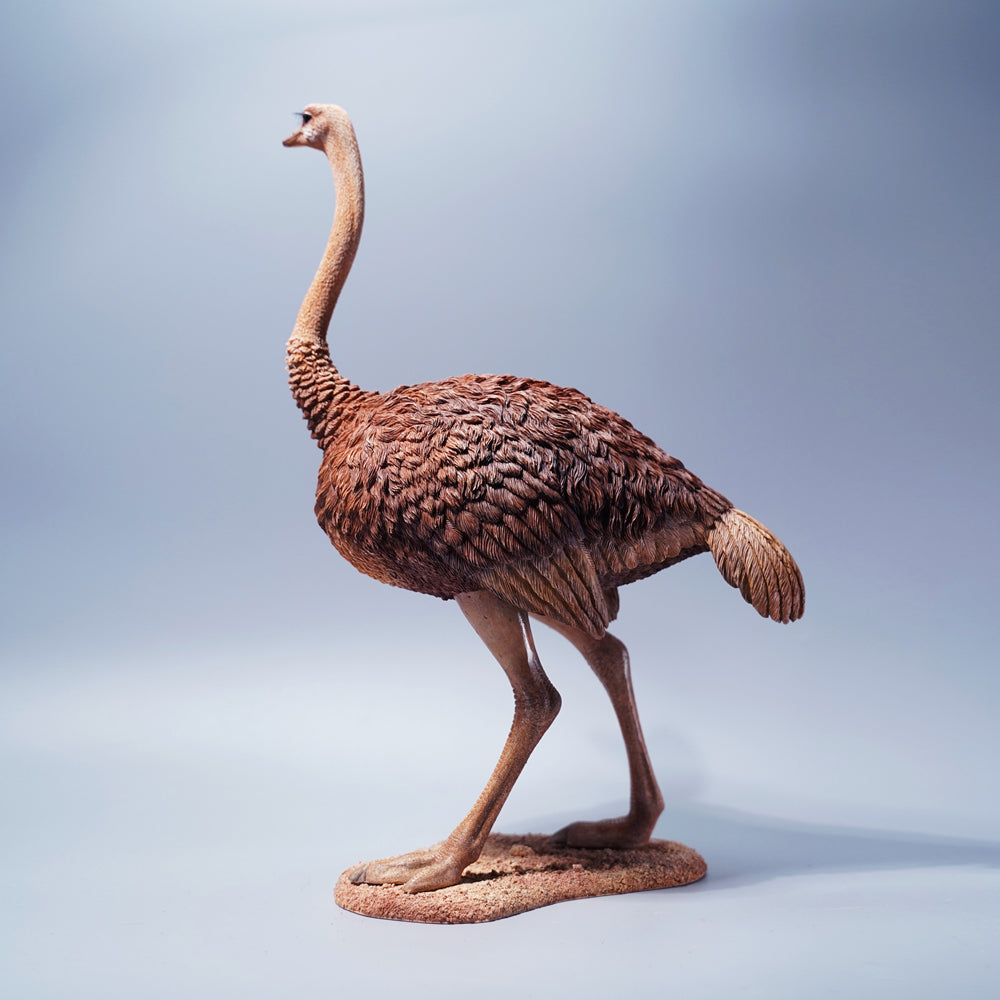 JXK097 15" Ostrich Statue, Realistic Animal Statue Gifts for Friends from JXK Studio