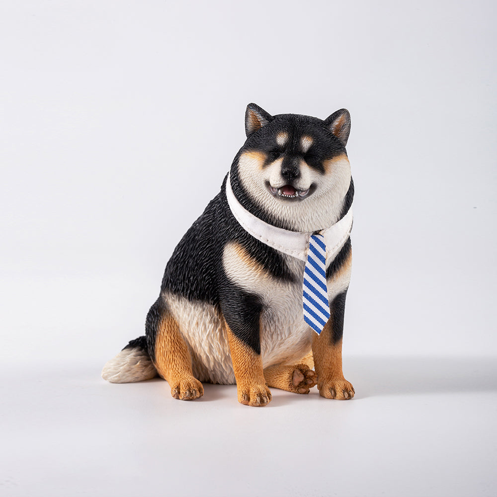 JXK102 Shiba Inu Decor, Chubby Shiba Inu sitting obediently, Gift for Dog Lover from JXK Studio