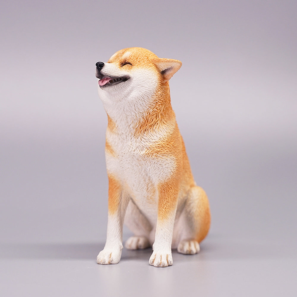 JXK074 Shiba Inu Dog Statue, Dog Figurine Gift for Shiba Inu Lover from JXK Studio