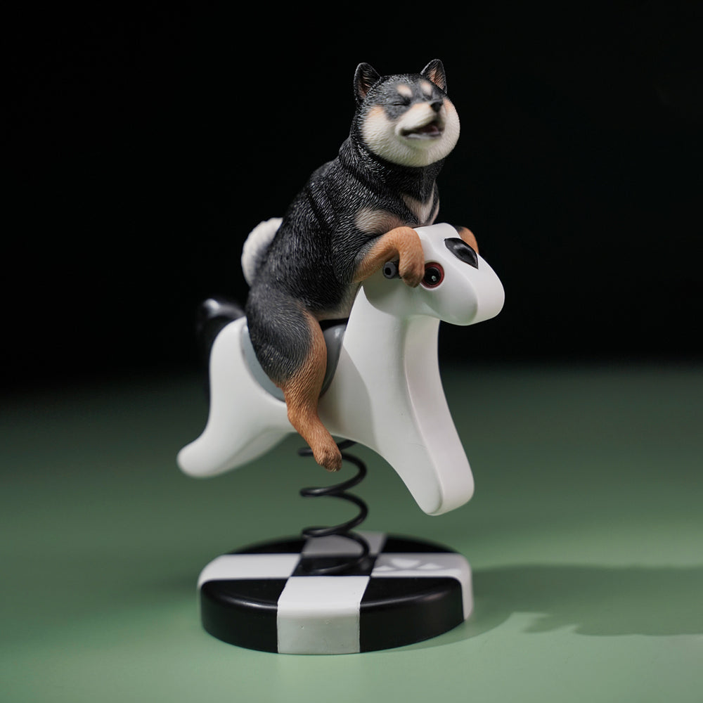 JXK146 Shiba Inu Hundestatue, Hundefigur als Geschenk für Shiba Inu Liebhaber von JXK Studio
