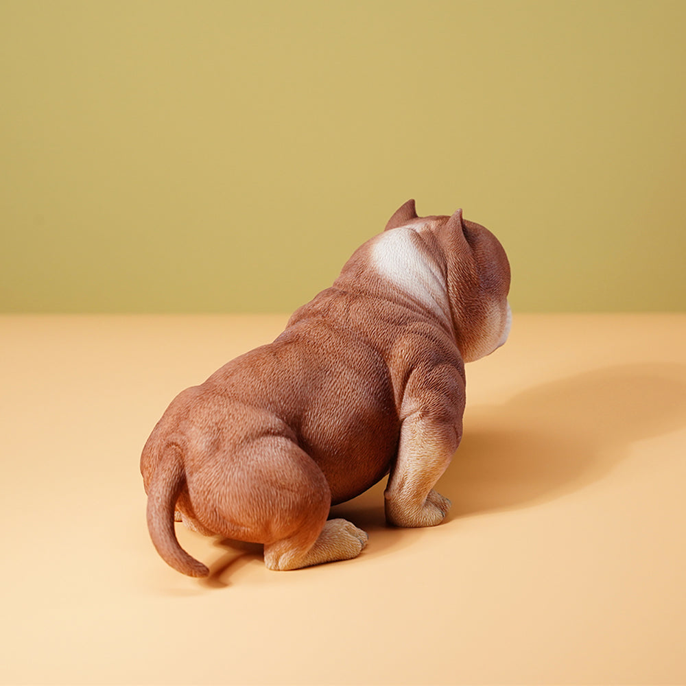 JXK124 America Bully Mini Dog Decorations for Dog Lovers from JXK Studio