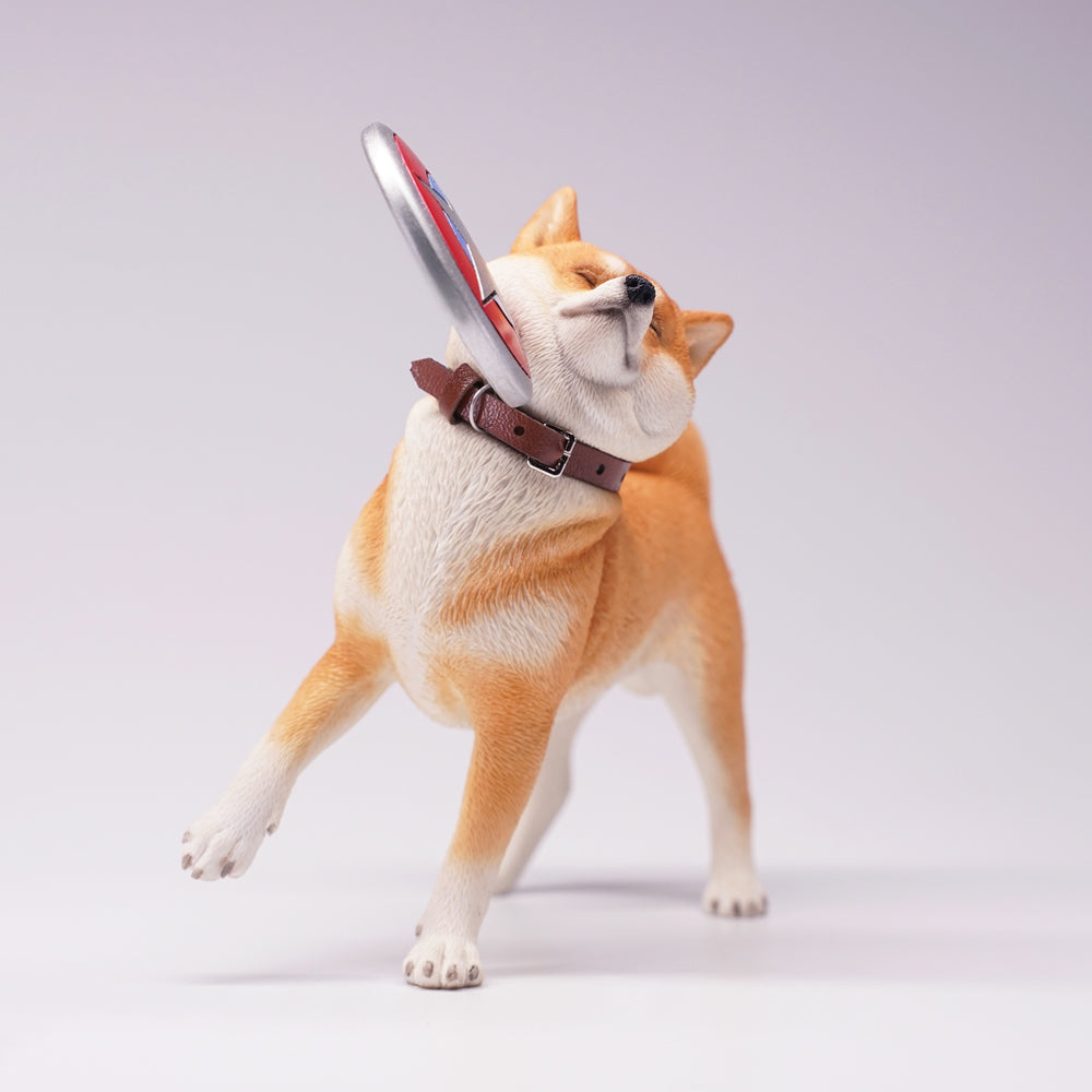 JXK071 Shiba Inu Decor, Lovely Frisbee Shiba Inu, Gift for Shiba Inu Lover from JXK Studio