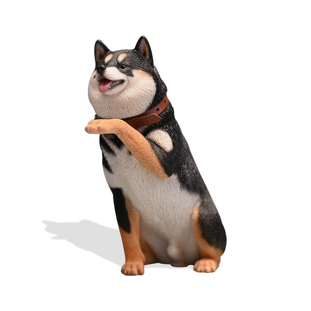 JXK114 Shiba Inu Decor, Lovely Shiba Inu Sitting Obediently, Gift for Shiba Inu Lover from JXK Studio