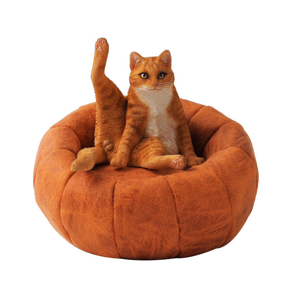JXK056 Die faule Katze auf dem Sofa, das Geschenk der Liebe 4.0 von JXK Studio