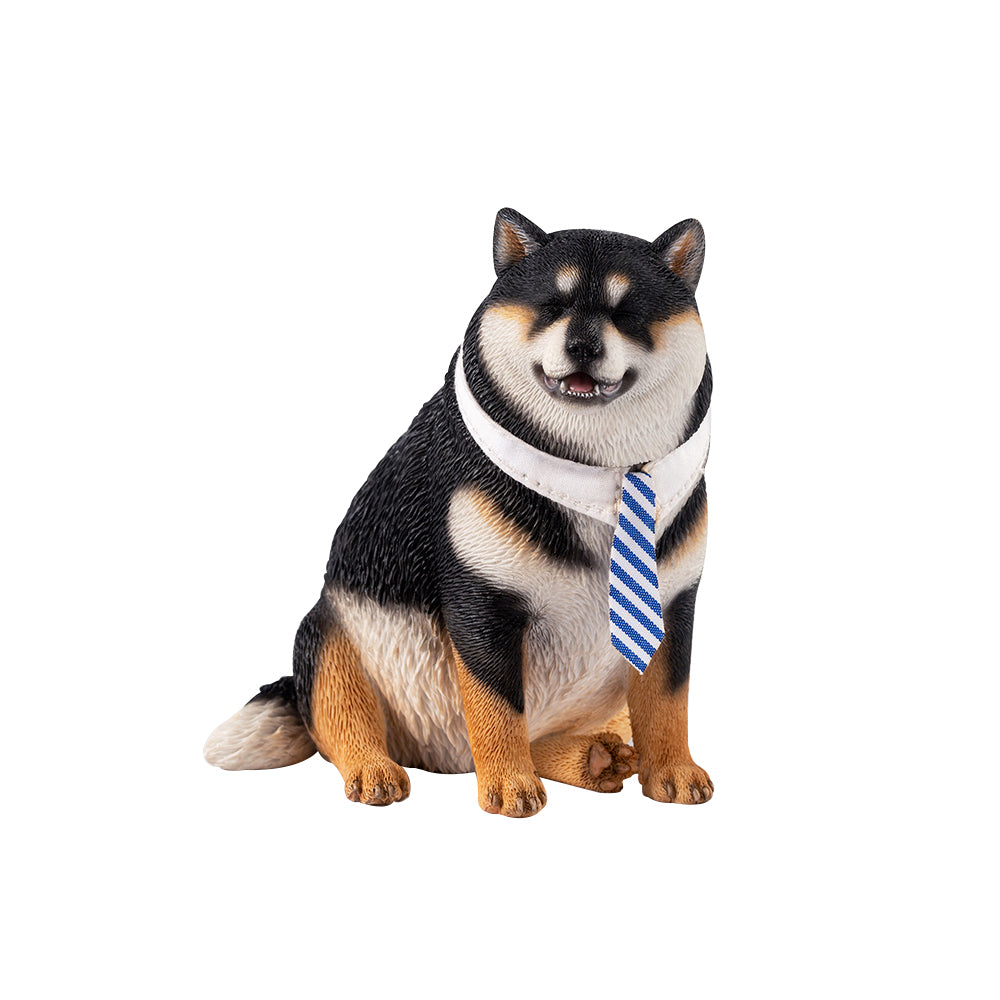 JXK102 Shiba Inu Decor, Chubby Shiba Inu sitting obediently, Gift for Dog Lover from JXK Studio